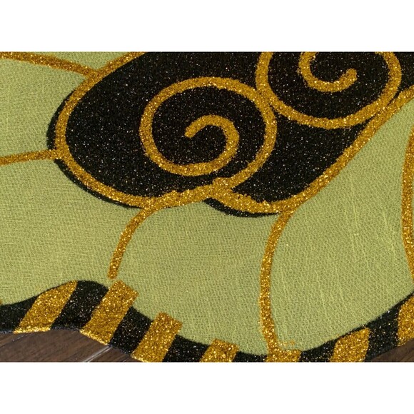 Leg Avenue Bumble Bee Halloween Costume Girls Child Leggings Wings Honey Purse M - Picture 9 of 16